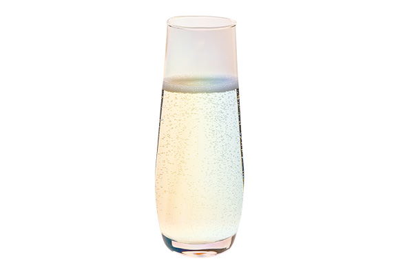 Champagneglas Gold (modern)