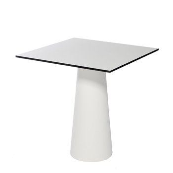 Container Table Low White