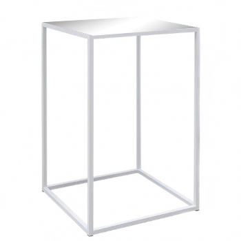 Frame Table White Mirror 70