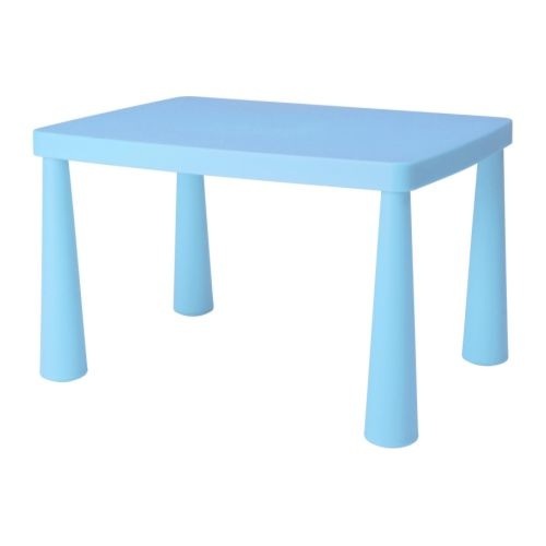 Kindertafel - Blauw