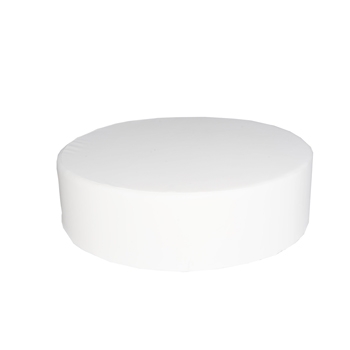 Pouf Round White