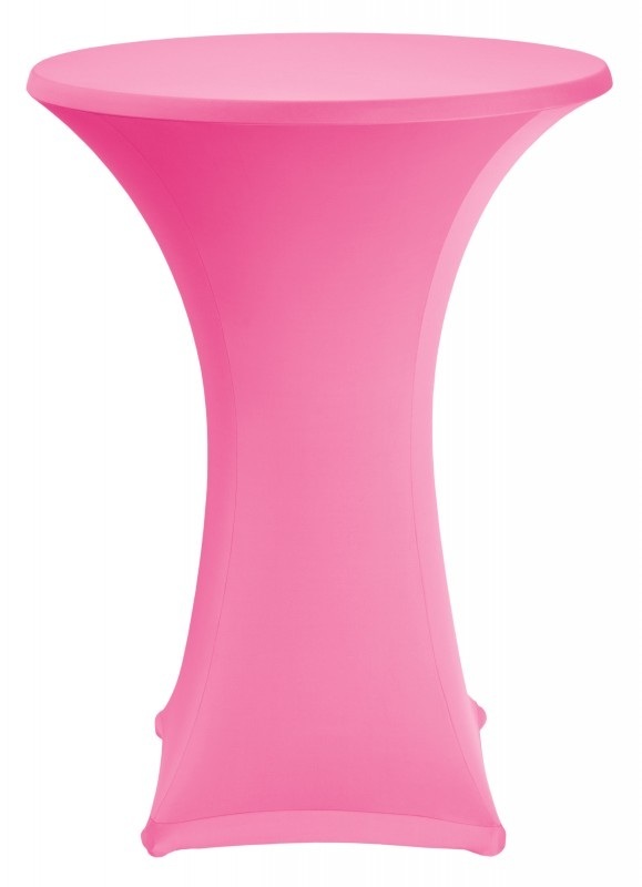 Receptietafel + Stretchhoes roze