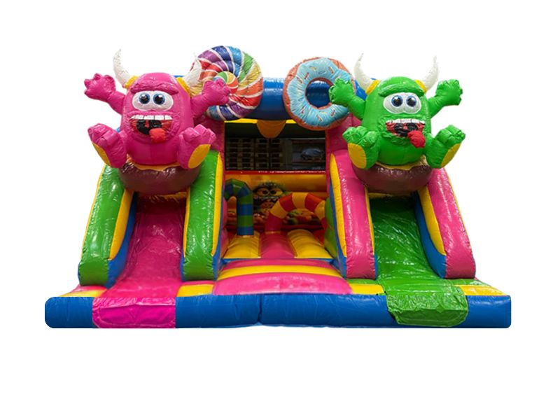 Springkasteel 'Cookie Monster'