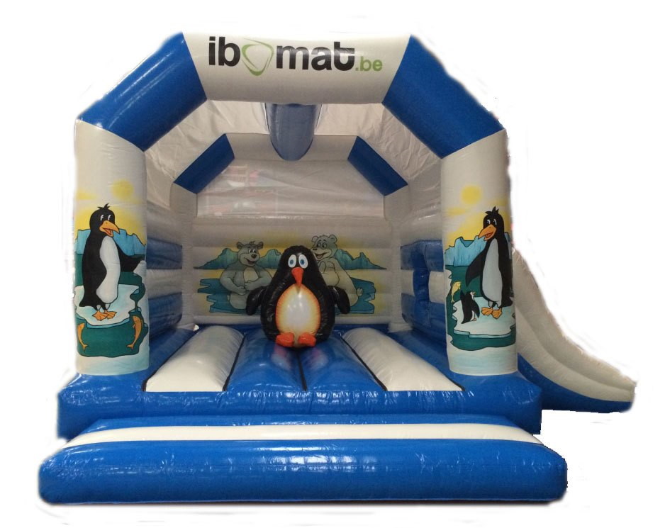 Springkasteel 'Pinga' de pinguin + IPS koffer