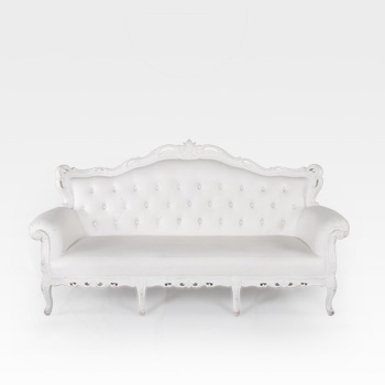 Voltaire Sofa White